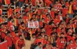 国内足球联赛盛况空前，球迷热情高涨